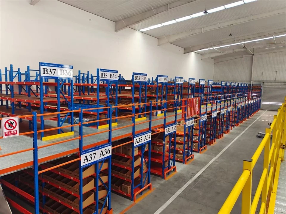 Bastidors entresòl per a peces d'automòbil